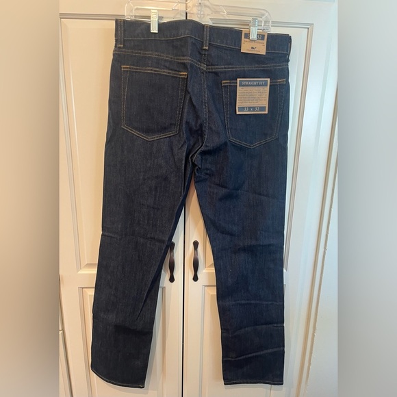 NWT Vineyard Vines Mens Straight Fit Jeans Sz 32x32 - Picture 2 of 6